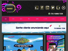 Tablet Screenshot of itafest.com.br